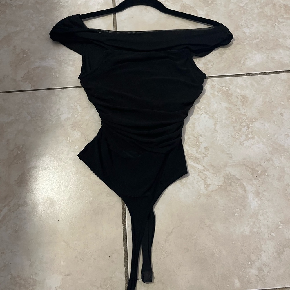 Off the shoulder bodysuit